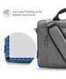 Tomtoc Tomtoc - Defender Laptop Briefcase (A43E1G3) - with Shoulder Strap, Ultra Protection, 16″ - Gray 6971937060907 έως 12 άτοκες Δόσεις