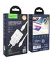 Hoco Incarcator Priza USB-A, 10W, 2.4A + Lightning - Hoco Ardent (N1) - White 6931474730947 έως 12 άτοκες Δόσεις
