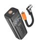 Hoco Compresor Auto 2.5bar, Priza 12V - Hoco Car Air Pump (PH55) - Black 6931474788894 έως 12 άτοκες Δόσεις