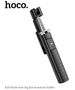 Hoco Hoco - Selfie Stick Wave (K18) - Stable, BT 4.0, with Wireless Bluetooth Remote Controller and 4 Legs - Black 6931474770707 έως 12 άτοκες Δόσεις