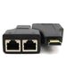 Extender HDMI μέσω LAN CAT-5e/6, OEM, Μαύρο - 17165