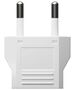 Adapter No brand, US to EU, 220V, 5 pieces, High Quality, White - 17710