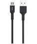 Kαλώδιο δεδομένων DeTech DE-C37M, Micro USB, 1.0m, Μαυρο - 40194