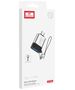 Προσαρμογέας Earldom ET-OT66, USB F σε Micro USB, OTG, Ασημί - 40208