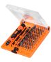 Precision screwdriver set Poso PS6045-A, 45in1, CR-V, Orange - 17630