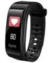 Smart bracelet No brand Y3 Plus, 22mm, Bluetooth handsfree, IP52, Μαυρο - 73046