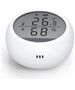 Smart sensor No brand PST-WSD400B, For temperature and humidity, LCD screen, Wi-Fi, Tuya Smart, White - 91010