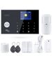 Smart alarm system No brand PST-G30, 8in1, GSM, Wi-Fi, Tuya Smart, White - 91014