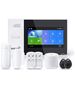 Smart alarm system No brand PST-WG107T, 8in1, GSM, Wi-Fi, Tuya Smart, White - 91015