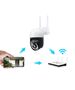 Smart security camera No brand PST-C18B-5MP, 5.0Mp, PTZ, Outdoor, Wi-Fi, Tuya Smart, White - 91028