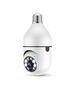 Smart security camera No brand PST-F1-3MP, 3.0Mp, PTZ, For socket E27, Wi-Fi, Tuya Smart, White - 91029