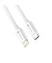 FORCELL cable Type C to Lightning 8-pin MFi 3A/9V 30W (Max) C901 1m white FOCB-172052 65109 έως 12 άτοκες Δόσεις