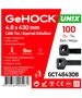 Gehock Δεματικά σε Μαύρο Χρώμα 4.8x430mm Gehock 148430 έως 12 Άτοκες Δόσεις