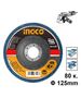 Ingco Δίσκος Λείανσης Φίμπερ για Inox 125mm Fdz1253 έως 12 Άτοκες Δόσεις