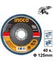 Ingco Δίσκος Λείανσης Φίμπερ για Inox 125mm Fdz1251 έως 12 Άτοκες Δόσεις