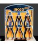 Ingco σετ 6 τεμ Μίνι Πενσάκια 115mm Hmps06115 έως 12 Άτοκες Δόσεις