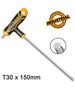 Ingco ταφ Torx Κλειδί τ30 x 150mm Hhk15t301501 έως 12 Άτοκες Δόσεις