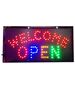 Φωτιζόμενη Πινακίδα Led με Κίνηση - WELCOME OPEN