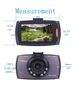 Κάμερα HD - Καταγραφικό Αυτοκινήτου με Oθόνη 2,0'' Νυχτερινή Λήψη & Ανίχνευση Κίνησης