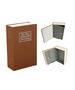 Βιβλίο Χρηματοκιβώτιο Ασφαλείας με Κλειδί Χρώμα Ανοιχτό Καφέ  - 240 x 155 x 55mm