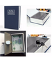 Βιβλίο Χρηματοκιβώτιο Ασφαλείας με Κλειδί Χρώμα Μπλε - 240 x 155 x 55mm