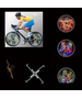 Σύστημα Προβολής Εικόνων για τις Ακτίνες του Ποδηλάτου