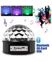 Τηλεχειριζόμενο Φωτορυθμικό Bluetooth LED Effect DJ Crystal Ball με USB Mp3 Player