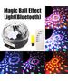 Τηλεχειριζόμενο Φωτορυθμικό Bluetooth LED Effect DJ Crystal Ball με USB Mp3 Player