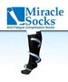 Miracle Socks - Κάλτσες Διαβαθμισμένης Συμπίεσης για Ανακούφιση από Πόνους, Πρηξίματα και Φλεβίτιδα