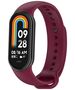 Techsuit Curea pentru Xiaomi Mi Band 8 / 8 NFC - Techsuit Watchband (W014) - Wine Red 5949419074262 έως 12 άτοκες Δόσεις