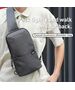 Yesido Yesido - Crossbody Sling Bag (WB33) - Waterproof Oxford Cloth - Grey  έως 12 άτοκες Δόσεις