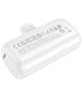 Hoco Baterie externa pentru iPhone, 5000mAh - Hoco Cool (J116) - White 6942007605151 έως 12 άτοκες Δόσεις