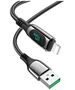 Hoco Cablu USB la Lightning, 2.4A, 1.2m - Hoco Extreme (S51) - Black 6931474749215 έως 12 άτοκες Δόσεις