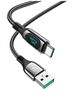 Hoco Cablu USB la Type-C, 5A, 1.2m - Hoco Extreme (S51) - Black 6931474749239 έως 12 άτοκες Δόσεις