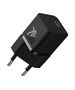 Baseus Incarcator Type-C, Fast Charging, GaN, 20W - Baseus (CCGN050101) - Black 6932172625313 έως 12 άτοκες Δόσεις