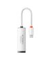 Baseus Adaptor USB-C to RJ45 LAN Port, 1000Mbps - Baseus Lite Series (WKQX000302) - White 6932172606121 έως 12 άτοκες Δόσεις