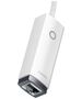 Baseus Hub USB la RJ45 Lan Port, 100Mbps - Baseus Lite Series (WKQX000002) - White 6932172606039 έως 12 άτοκες Δόσεις