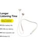 Baseus Casti Bluetooth wireless - Baseus Bowie P1 Neckband (A00025800223-Z1) - Stellar White 6932172645755 έως 12 άτοκες Δόσεις