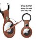 Techsuit Husa pentru AirTag - Techsuit Secure Leather Holder (SLH1) - Orange 5949419077584 έως 12 άτοκες Δόσεις