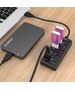 Orico Orico  USB 3.0. Hub with switches, 5x USB (black) 022989 6936761867580 W9PH4-U3-V1-BK-BP έως και 12 άτοκες δόσεις