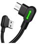 Mcdodo USB to Micro USB Cable Mcdodo CA-5280 LED, 1.2m (Black) 039523 6921002657716 CA-5771 έως και 12 άτοκες δόσεις