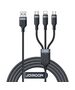 Joyroom Cable USB Multi-Use Joyroom S-1T3018A18 3w1 / 3,5A / 2m  (black) 053820 6956116758615 S-1T3018A18 2m Black έως και 12 άτοκες δόσεις