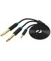 Vention Vention BACBJ Male TRS 3.5mm to 2x Male 6.35mm Audio Cable 5m Black 056186 6922794728615 BACBJ έως και 12 άτοκες δόσεις