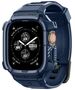 Spigen Husa pentru Apple Watch Ultra / Ultra 2 + Curea - Spigen Rugged Armor Pro - Navy Blue 8809971222686 έως 12 άτοκες Δόσεις