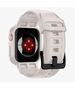 Spigen Husa pentru Apple Watch 4 / 5 / 6 / SE / SE 2 / 7 / 8 / 9 (44mm/45mm) + Curea - Spigen Rugged Armor Pro - Dune Beige 8809971222655 έως 12 άτοκες Δόσεις