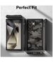 Ringke Husa pentru Samsung Galaxy S24 Ultra - Ringke Fusion X Design - Camo Black 8809961783784 έως 12 άτοκες Δόσεις