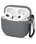 Techsuit Techsuit - Silicone Case - for Apple AirPods 3, Smooth Ultrathin Material - Grey 5949419085213 έως 12 άτοκες Δόσεις