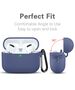 Techsuit Techsuit - Silicone Case - for Apple AirPods Pro 1 / 2, Smooth Ultrathin Material - Navy Blue 5949419085190 έως 12 άτοκες Δόσεις