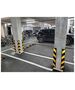 Bormann pro Bpp2491 Γωνια Προστασιας Parking Λαστιχενια Υψος 80cm με Ανακλαστικες Ταινιες 070870 έως 12 Άτοκες Δόσεις