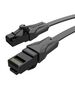 Vention Flat UTP Cat6 Network Cable Vention IBABL RJ45 Ethernet 1000Mbps 10m Black 056594 6922794722316 IBABL έως και 12 άτοκες δόσεις